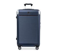 Travelpro Platinum Elite - Trolley rigido espandibile, Puro blu navy, Checked- Large 28-Inch, Platinum Elite Hardside Allungabile Spinner Ruota Bagaglio TSA-Lock Custodia rigida in policarbonato