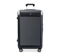 Travelpro Platinum Elite - Valigetta rigida con ruote girevoli, lucchetto TSA, custodia rigida in policarbonato, Nero (Shadow Black), Checked- Large 28-Inch, Platinum Elite Hardside Allungabile