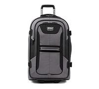 Travelpro Tpro Bold 2.0 - Rullo espandibile da 63 cm, Grigio/nero, Checked-Medium 25-Inch, Bold - Bagaglio verticale espandibile Rollaboard Softside