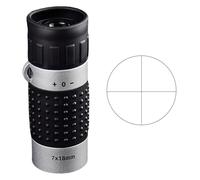 Travelthell Da Viaggio Per Esterni 7x18 Monocular Comodo Raggio Razza Con Mirino Adatto Per Migliorare La Misurazione Della Esperienza Del Golfing