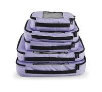 TravelWise Packing Cube System - Durable 5 pezzi Weekender+ Set (lavanda)