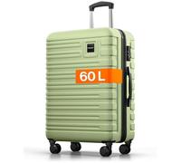 Travely Valigia in policarbonato grande 67 cm L - volume interno 60 L - valigia rigida molto robusta con rotelle morbide e serratura TSA, Valigie, valigie e trolley, valigie con rotelle