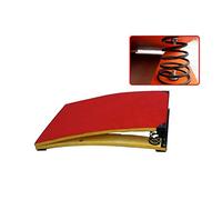 Traversa Elastica in Legno massello per Ginnastica, con rampa Elastica, 2 Molle e Tappeto Inclusi, per volteggi e pedane Elastiche per ginnasti Junior (Colore: B, Dimensioni: 80x50