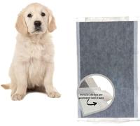 Traversa per Cani e Gatti al Carbone Attivo, 60x90 cm, Strato Assorbente in Cellulosa, Anti Odore, Con Striscie Adesive, Vesuvio Carbon, Confezioni da 10 Pezzi (5)