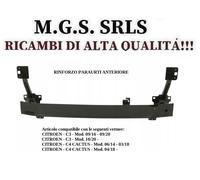 TRAVERSA, TRAVE RINFORZO PARAURTI ANTERIORE PER CITROEN C3, C4 CACTUS 2016-2020