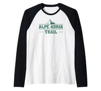 Traversamento Alpino Alpe Adria Trail Maglia con Maniche Raglan