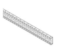 Traverse Abb per quadri lamiera zincata in acciaio 2 pezzi L500 mm PCRM0488