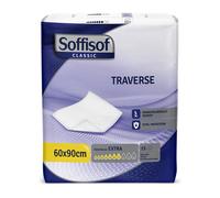 Traverse Letto per Adulti o Neonai Soffisof Assorbenza Extra Dimensioni 60x90 da 15 Pz