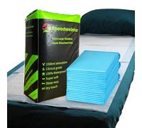 Traversine assorbenti monouso incontinenza extra large 150x80 cm con adesivi 2300 ml - Protezioni letto impermeabili confezione da 120 di Speedwellstar
