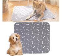 Traversine Lavabili per Cani 70x80 cm, Tappetini Lavabili per Cani, Tappeti Assorbenti Riutilizzabili, Tappetino per Addestramento Riutilizzabile per Canis, Gatti, Conigli, Criceto, Porcellini d'India