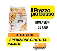 Traversine tappetini assorbenti assorbello premium ferribiella 60x60 cane gatto