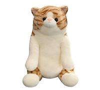 Travestimento carino gatto grasso piccolo gatto pigro bambola di peluche adatta come regalo di compleanno bella bambola di peluche per gli amici dell'elefante cantante e parlante gioca a guarda con