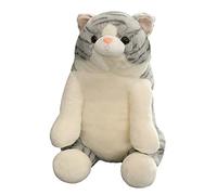 Travestimento carino gatto grasso piccolo gatto pigro bambola di peluche adatta come regalo di compleanno bella bambola di peluche per amici dell'elefante cantante e parlante gioca con guckguck