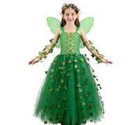 Travestimento Fata per Bambine Piccole Outfit Cosplay Compleanno con