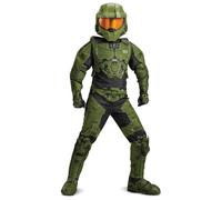 Travestimento Halo Master Chief Infinite Prestige Costume per ragazzi verde e nero
