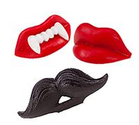 Travestimento masticabile originale di Halloween, gioca ora, mastica più tardi caramelle di cera, dolcetti preferiti per feste (confezione assortita di cera candita)