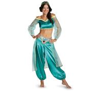 Travestimento per adulti da Jasmine del film Aladdin Blue Large