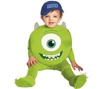 Travestimento per neonati Disney Pixar Monsters University Mike Classic Infant costumi per bambini Verde/Bianco/Blu 12-18 mesi USA