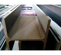 TRAVI TRAVE IN FERRO PIATTABANDA PUTRELLA HEA 120 AD ALI LARGHE PARALLELE