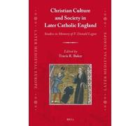 Travis Baker Christian Culture and Society in Later Catholic (Copertina rigida)