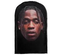 Travis The Fein Scott Sheisty - Passamontagna divertente regalo nero - Rapper Travis, Nero , Taglia unica
