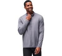 TRAVISMATHEW Layer The Heater 1/4 Zip, grigio