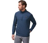 TRAVISMATHEW Layer Wanderlust 1/4 di zip, indaco