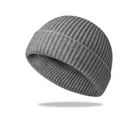 Trawler Beanie Hat - Berretto corto da pescatore in tempo freddo, elasticizzato, stile retrò e hip-hop
