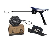 Trax Pro Sistema di Rimorchio Bicicletta Autoretrattile | Corda Rimorchio Bici Bambini e Adulti | Tow Rope Strap MTB e Montagna | Installazione facile senza attrezzi | fino a 130 kg