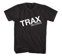 Trax Records Chicago House Acid-House Mens T-Shirt Black L