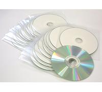 Traxdata 10 CD, CD-R, 52x, argento diamante/bianco, masterizzabili, con custodie