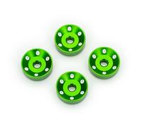 TRAXXAS 10257-GRN Spessori per Cerchi in Alluminio Verde Maxx Slash