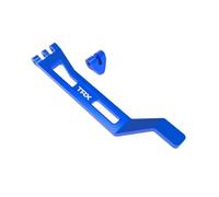 Traxxas 10726-BLUE - Mini Maxx Alluminio Batteria Tenere premuto w/Post, Blu
