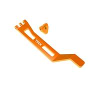 Traxxas 10726-ORNG - Mini Maxx Alluminio Batteria Hold Down w/Post, Arancione
