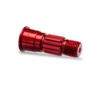 TRAXXAS 10953-RED Mozzo Anteriore in Allumino Anodizzato Rosso FUNCO