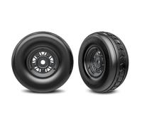 TRAXXAS 10972-BLKC Gomme Anteriorisu Cerchi Nero Cromato FUNCO