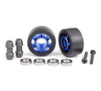 Traxxas 2 ruote in alluminio anodizzate, blu Wheelie Bar XMaxx 7775X