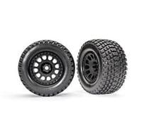 Traxxas 2 Ruote Montees Collees Gravix Nere 7872 XRT e Xmaxx