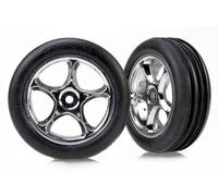 TRAXXAS 2471R Gomme Anteriori Alias su Cerchi Cromati Tracer