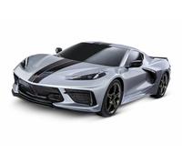 TRAXXAS 4-TEC 3.0 Chevrolet Corvette Stingray Grey 93054-4 SLVR Automodello Ele