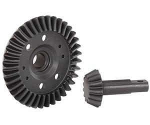 TRAXXAS 5379R Coppia conica differenziale anteriore trattata con denti curvi