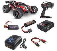 Traxxas 71054-8 e-Revo 1/16 Monster-Truck Brushed+2S Set Rosso