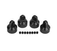 TRAXXAS 7764X Tappi Ammortizzatori Alluminio Nere/SHOCK CAPS ALUMINUM
