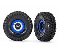 Traxxas TRX 8182 Canyon Trail 1.9 Con Nero Cromo Beadlock Blu Pneumatici TRX-4