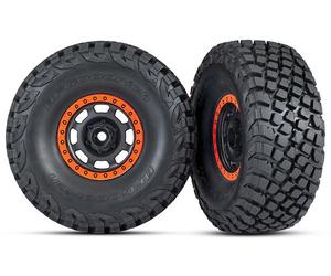 TRAXXAS 8472 Gomme e cerchi Unlimited/TIRES AND WHEELS ASSEMBLED