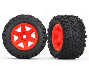TRAXXAS 8672A Gomme talon 3.8" su cerchi Arancio Hex 17mm