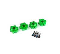 TRAXXAS 8956G Trascinatori in Alluminio Verde 17mm Maxx Slash