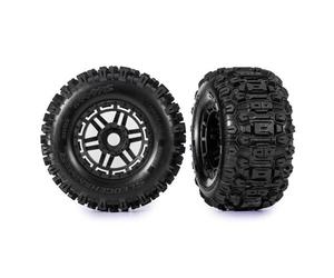 TRAXXAS 8979 Gomme Sledgeammer 2.8 BELTED doppio profilo 2.9-3.8 su Cerchio Nero