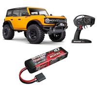 Traxxas 92076-4 TRX-4 2021 Ford BRONCO 1:10 4WD Rtr Crawler Tqi 2.4GHz Con Traxx