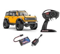 Traxxas 97074-1 TRX-4M Ford BRONCO 2021 4x4 1/18 Rtr Caricabatteria Arancione